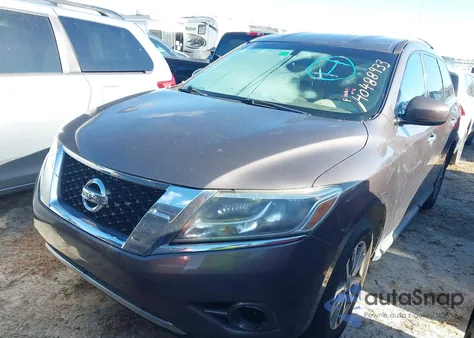 2015 Nissan Pathfinder S из США, поврежденный, VIN 5N1AR2MN9FC673089
